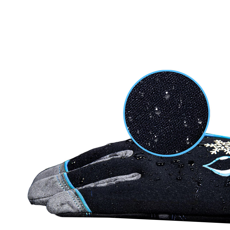 Warm Waterproof Skiing Gloves Warm Winter Skiing Gloves