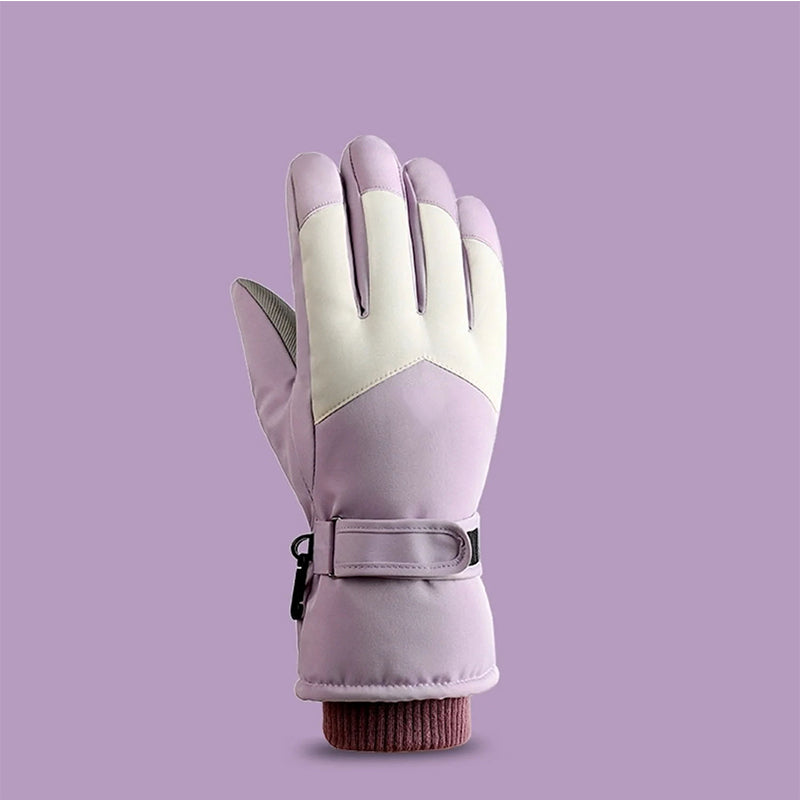 Winter Skiing Gloves Cold-Resistant Waterproof Warm Gloves