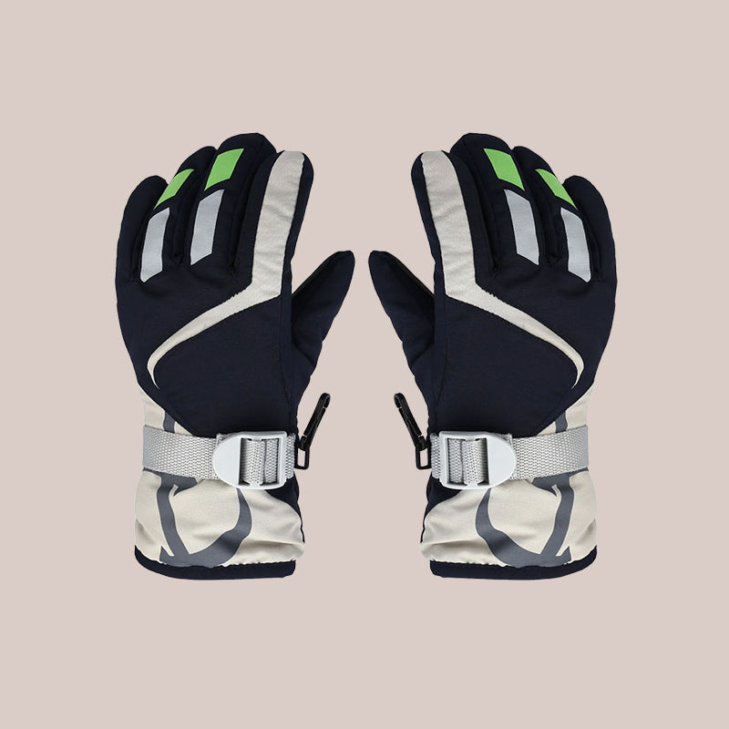 Snow Waterproof Skiing Gloves And Warm Gloves