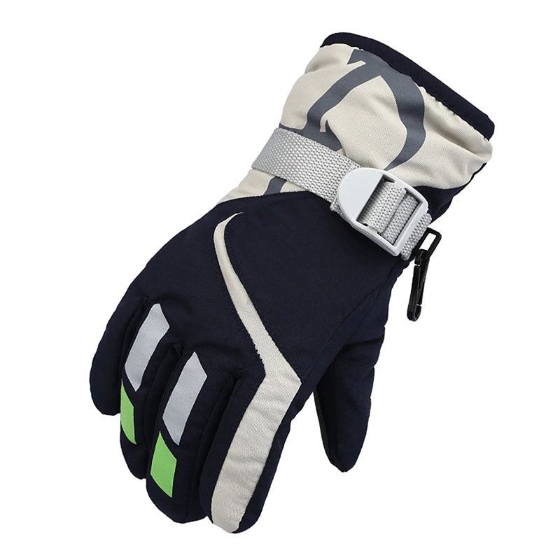Snow Waterproof Skiing Gloves And Warm Gloves