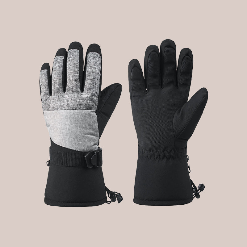 Windproof And Warm Waterproof Long Gloves For Winter Sports