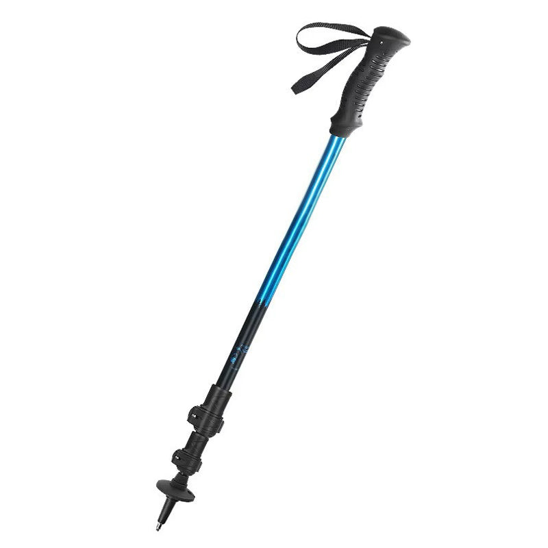 Stable Shock-Absorbing And Flexible Adjustable Ski Poles