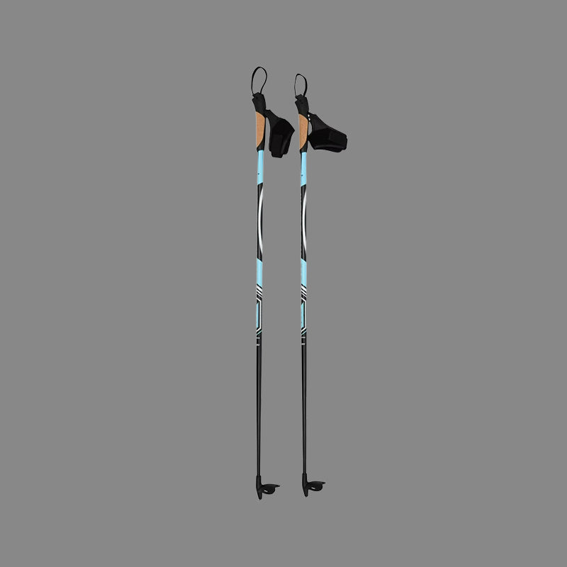 Flexible Shock-Absorbing Simple Outdoor Ski Poles