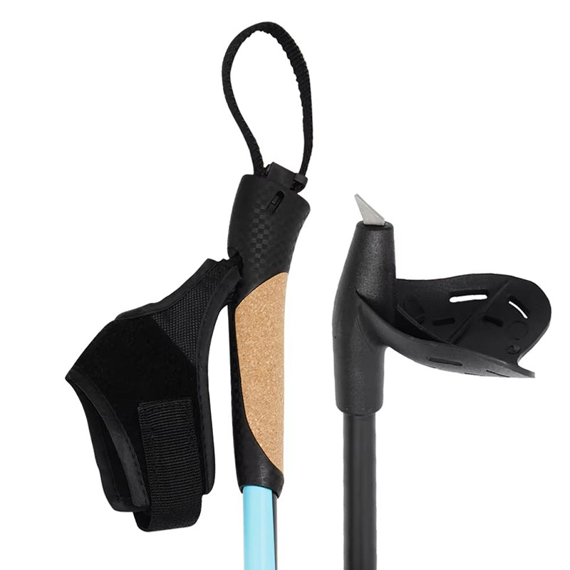 Flexible Shock-Absorbing Simple Outdoor Ski Poles