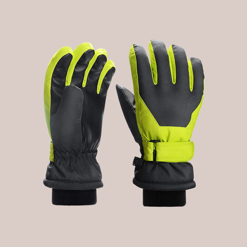 Windproof Waterproof Winter Skiing Gloves For Outdoor Sports
