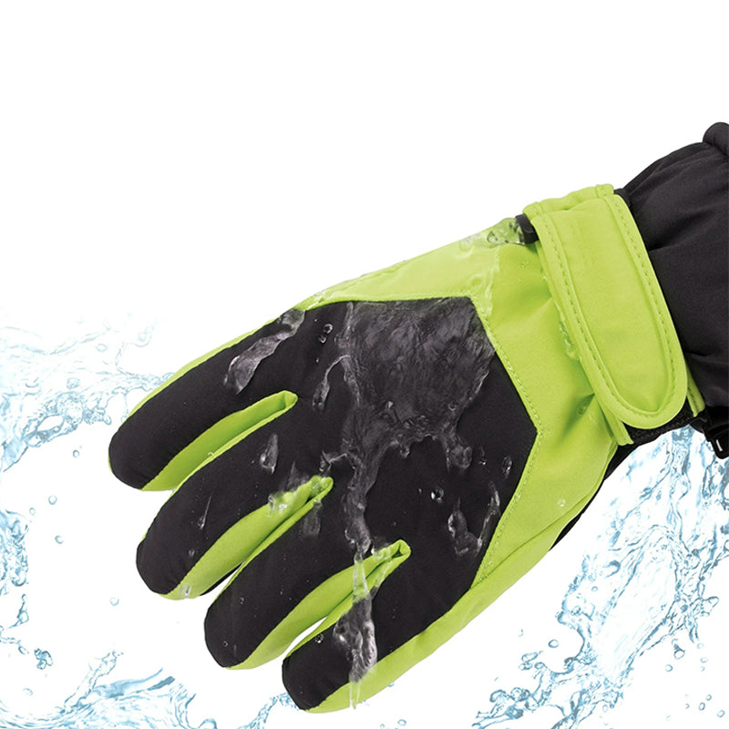 Windproof Waterproof Winter Skiing Gloves For Outdoor Sports