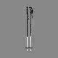 Lightweight And Stable Alpine Downhill Ski Poles