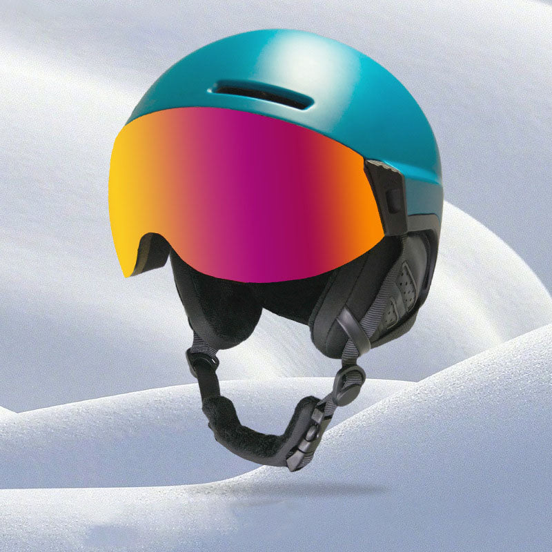 Integrated Ski Helmet with Goggles Ski Equipment