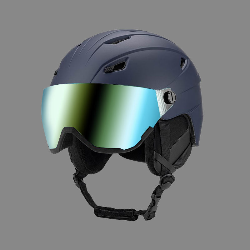 Lightweight Comfortable and Breathable Ski Helmet with Goggles