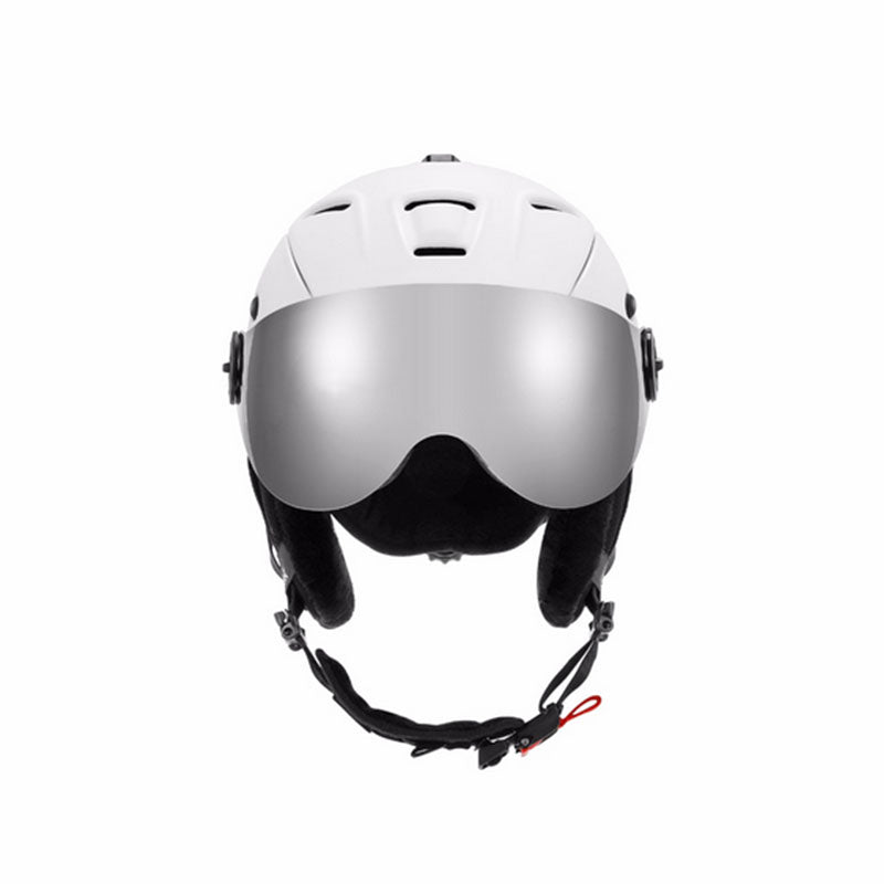 High Strength Ski Helmet with Goggles UV Protection