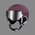 Ventilated Ski Helmet with Anti Fog Goggles