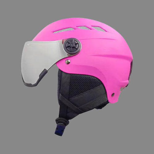 Adjustable Ski Helmet with Goggles Safety Helmet