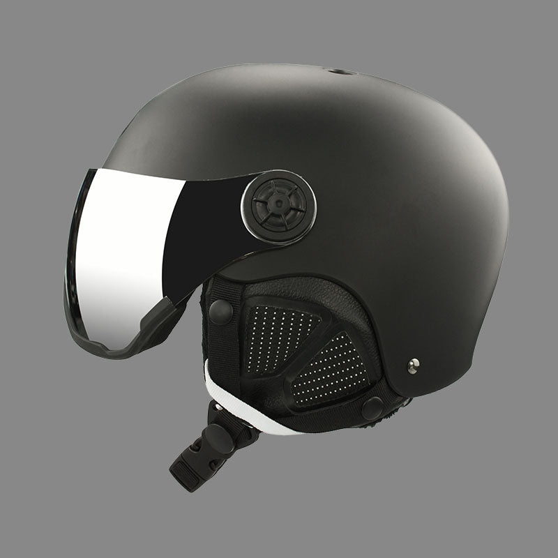 Outdoor Ski Helmet with Goggles Safety Helmet