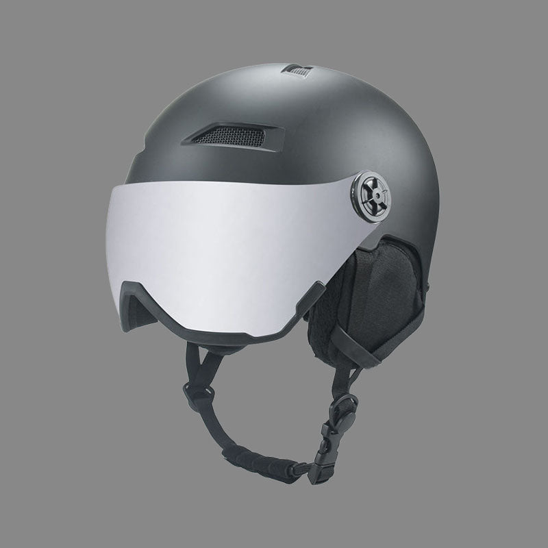 Sports Style Ski Helmet with Goggles Ski Equipment