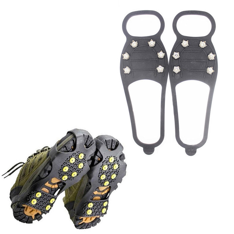 Heavy Duty Black Ice Crampons for Icy Terrains