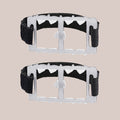 Compact Ice Crampons Lightweight Anti Slip Grips for Winter Walks