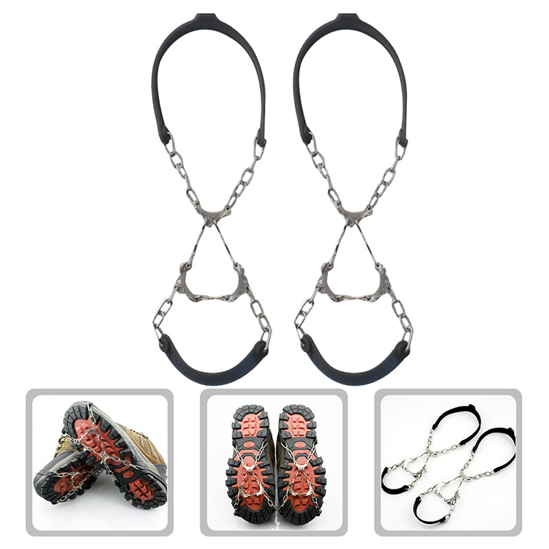 Chain Ice Crampons, Versatile Traction Devices for Snow Ice