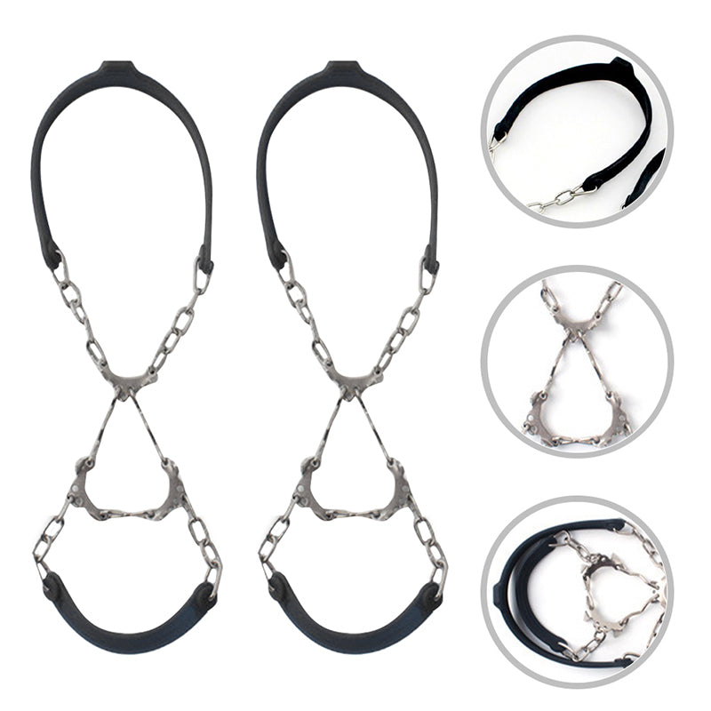 Chain Ice Crampons, Versatile Traction Devices for Snow Ice