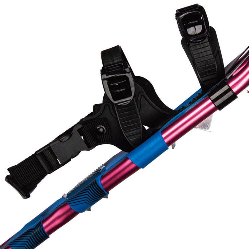 Blue & Pink Snowshoes for Adults Winter Hikes