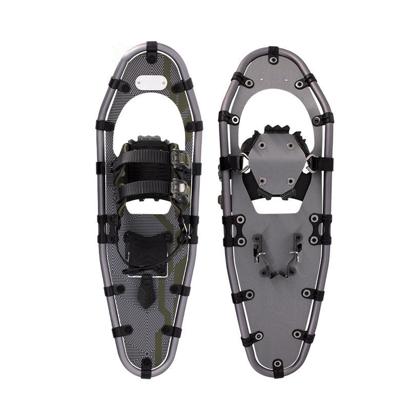 Camo Patterned Snowshoes for Adults Heavy Duty Snowshoes with Secure Straps