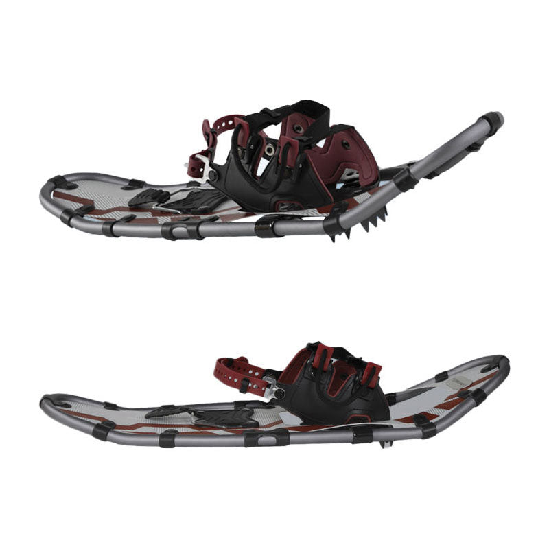 Silver & Brown Snowshoes for Adults All Terrain Snowshoes