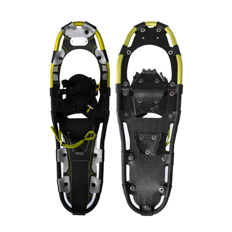 Yellow & Black Snowshoes for Adults High Performance Snowshoes
