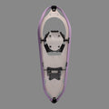 White & Purple Snowshoes for Adults Stylish Snowshoes for Casual Snow Walks