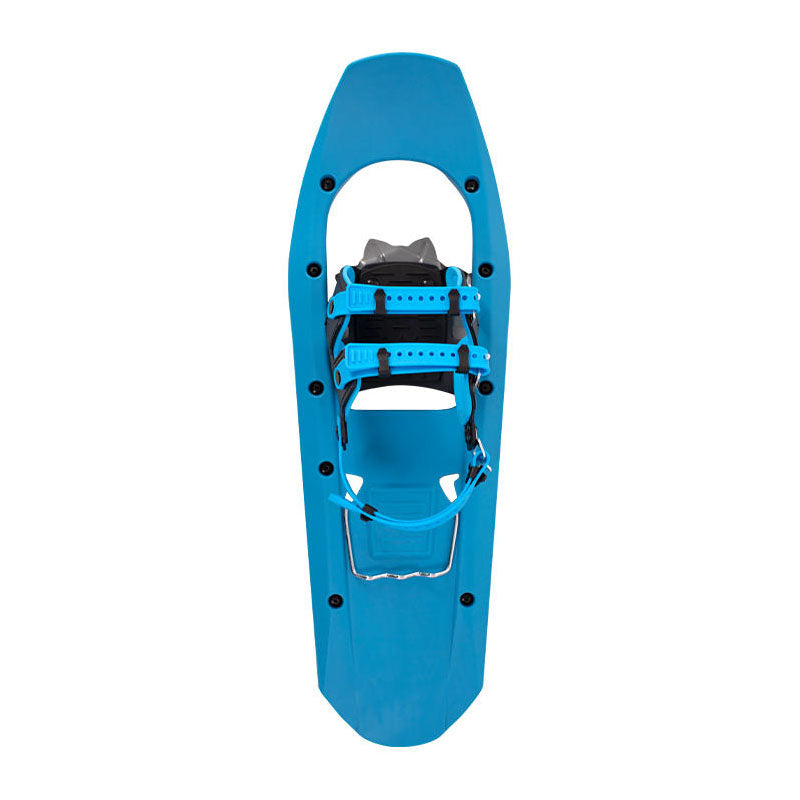 Blue Lightweight Snowshoes for Adults Adjustable Binding Snowshoes for Winter Hiking