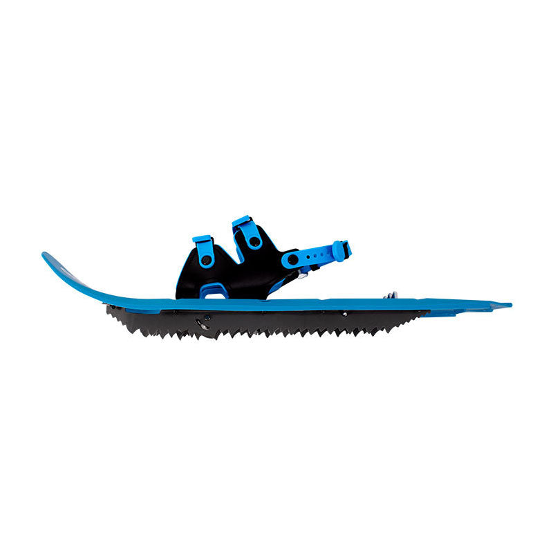 Blue Lightweight Snowshoes for Adults Adjustable Binding Snowshoes for Winter Hiking