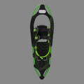 Green & Black Snowshoes for Adults Durable Aluminum Snowshoes for Snow Trails